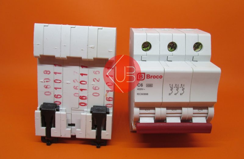Broco MCB 3P 6A 17506C