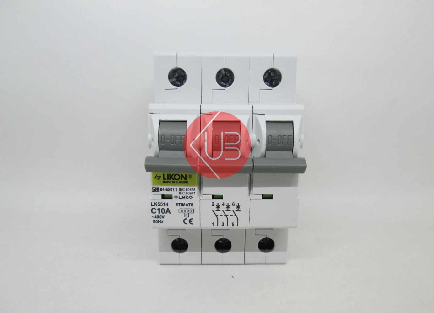 Likon MCB 3P 10A 1